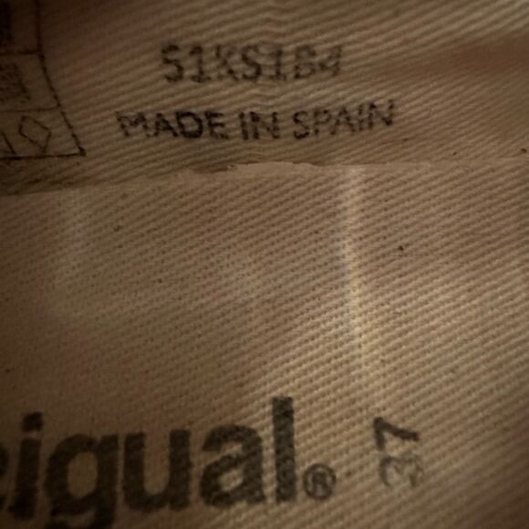 Desigual Tennis ABRIL 51KS1B4 rouge size 37 / 6.5 - Picture 8 of 9